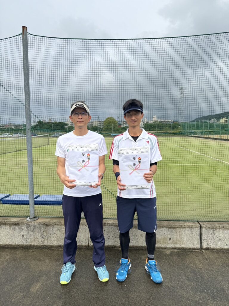 男子Aクラス優勝　川人・石川